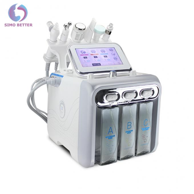 6 en 1 pequeña máquina facial de la terapia de oxígeno de la burbuja para el agua Dermabrasion