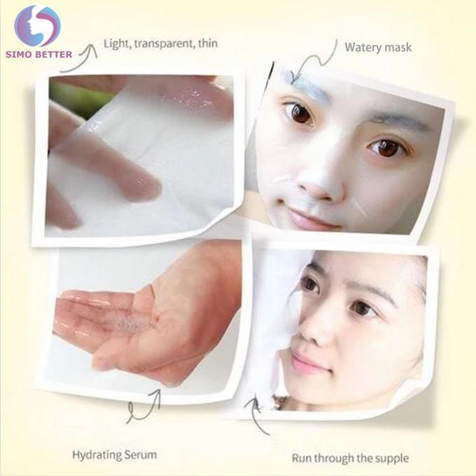 Arruga anti hidratante calmante facial de la máscara del ácido hialurónico para la piel