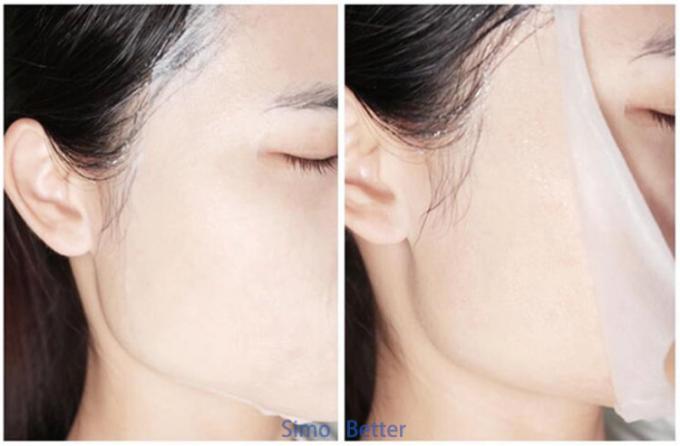 Arruga anti hidratante calmante facial de la máscara del ácido hialurónico para la piel