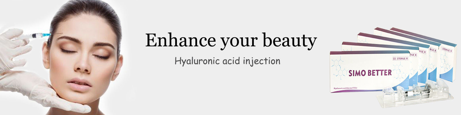 Inyección del ácido hialurónico