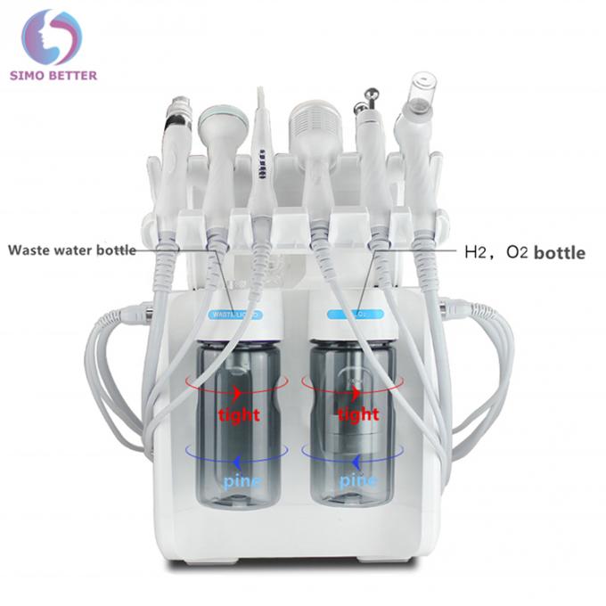 6 en 1 pequeña máquina facial de la terapia de oxígeno de la burbuja para el agua Dermabrasion